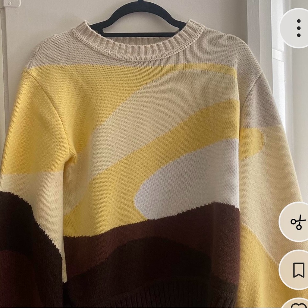 House of Sunny Cream Knit Sweater